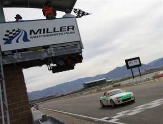 Caddell Wins Wild MX-5 Cup Finale in Utah