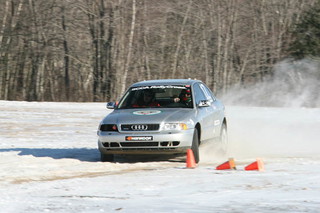 Stafford Speedway Hosts Snowy RallyCross