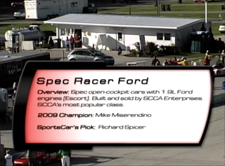 Spec Racer Ford 2010 SCCA Runoffs